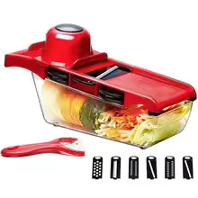 Mandoline Vegetable Slicer & Cutter – Adjustable, Multi-Blade, Easy to Use