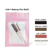 4-in-1 Makeup Pen – Eyebrow, Lip Liner, Highlighter & Eyeliner | Waterproof & Long-Lasting