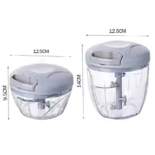 Manual Hand-Pull Garlic Chopper & Meat Mincer – Multi-Functional Kitchen Cutter