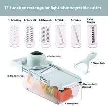 Mandoline Vegetable Slicer & Cutter – Adjustable, Multi-Blade, Easy to Use