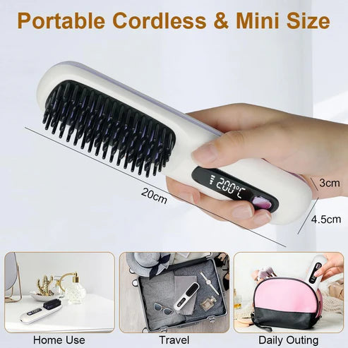 2-in-1 Hair Straightener & Curler – Rechargeable, Anti-Frizz, Auto Shut-Off          Ask ChatGPT